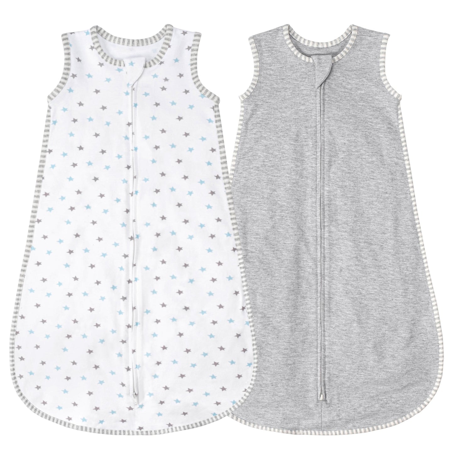 0.5 TOG 2 Pack 100% cotton Baby Sleep Sack 0-24 Months