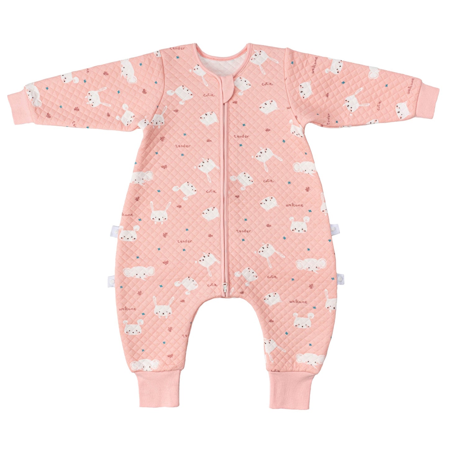 1.5 Tog Long Sleeve Split Legs Sleeping Bag