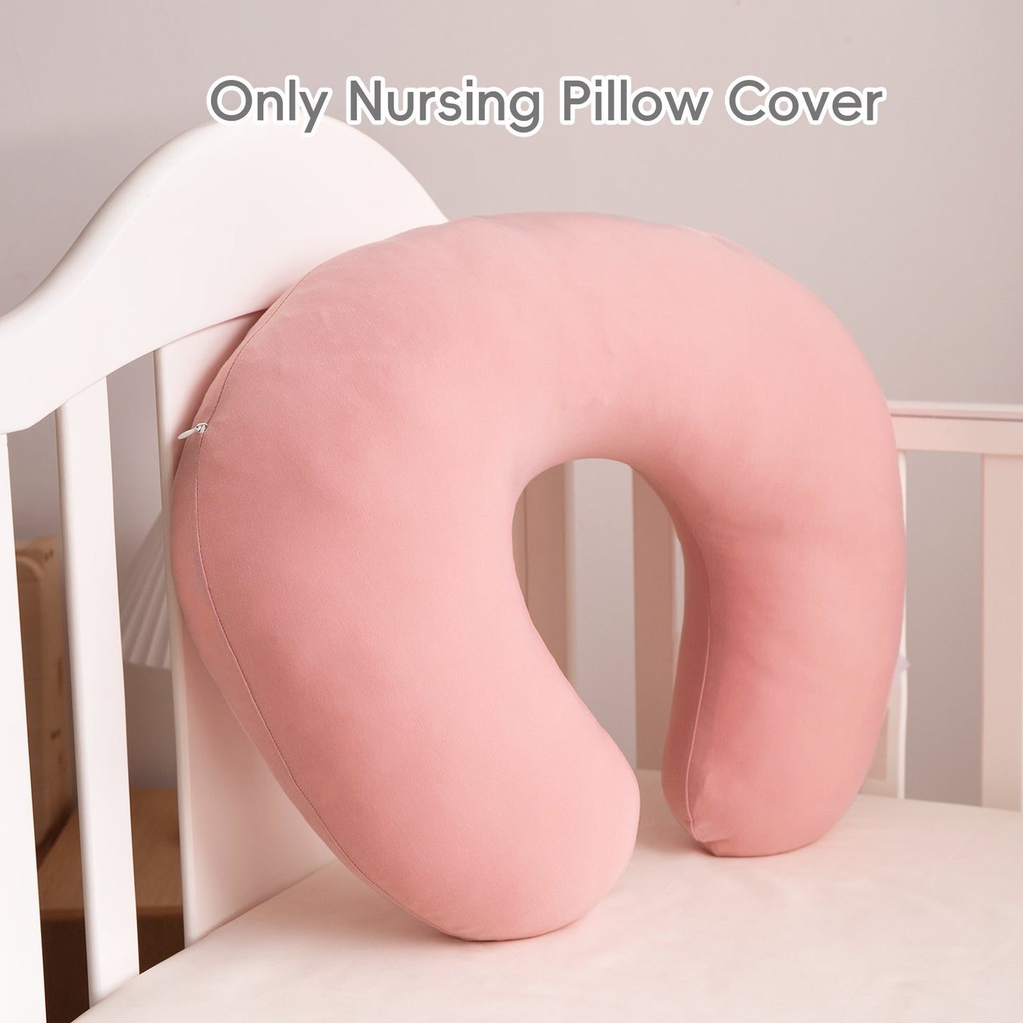 Bamboo Nursing Pillow Cover Compatible with Boppy Nursing Pillow