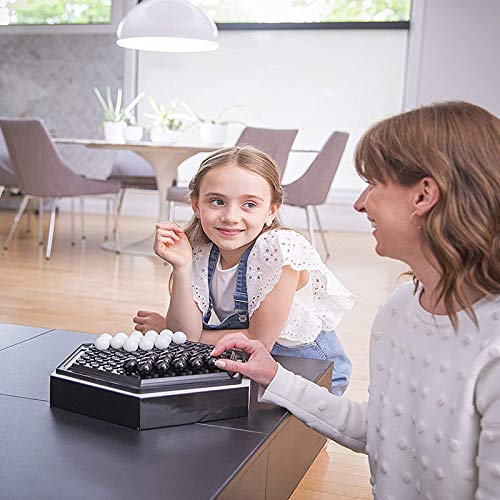 Chess Sets Chess Board Game Table Games Abalone Family Board Game Intellectual Development Desktop Party Home Marble Strategy Game for Children Kids Chess Board Game Set-WEIQUEEN