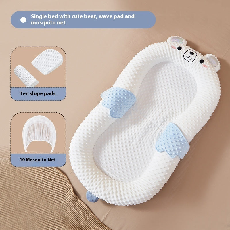 Baby Suit Newborn Bionic Bed Movable Pressure Portable