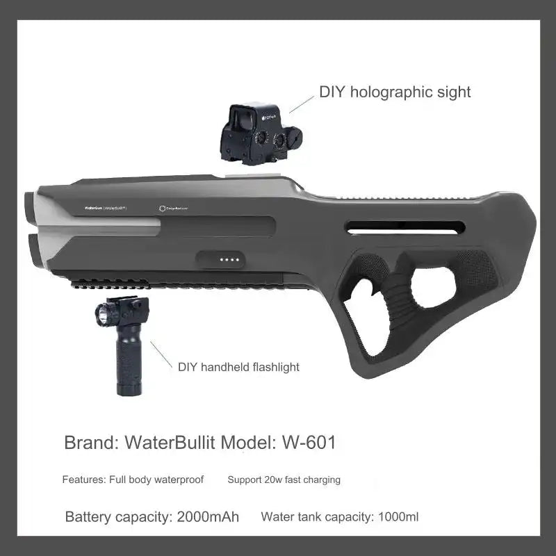 Automatic Electric Suction Water Gun