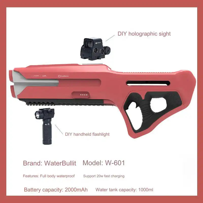 Automatic Electric Suction Water Gun