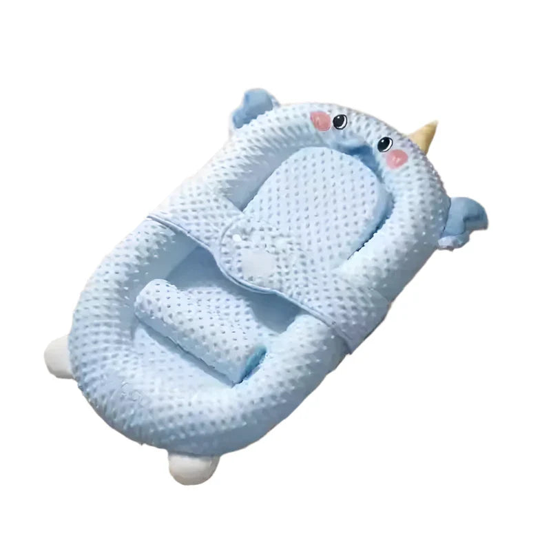 Baby Nest Bed - Anti-Startle Soothing Sleeper with Safety Straps | WEIQUEEN