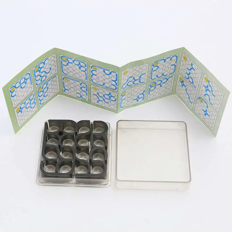 WEIQUEEN Creative 3D Intelligence Puzzle Crazy Curve Sudoku Puzzle Games GeometricMEACAOFG Line Matrix Puzzle Toys For Children Learning Toy Gift