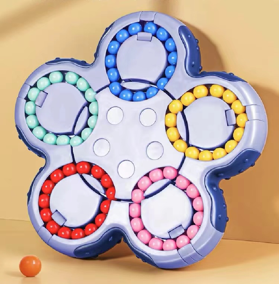 WEIQUEEN New Six-sided Rotation Finger Bean Intelligence Gyro Antistress