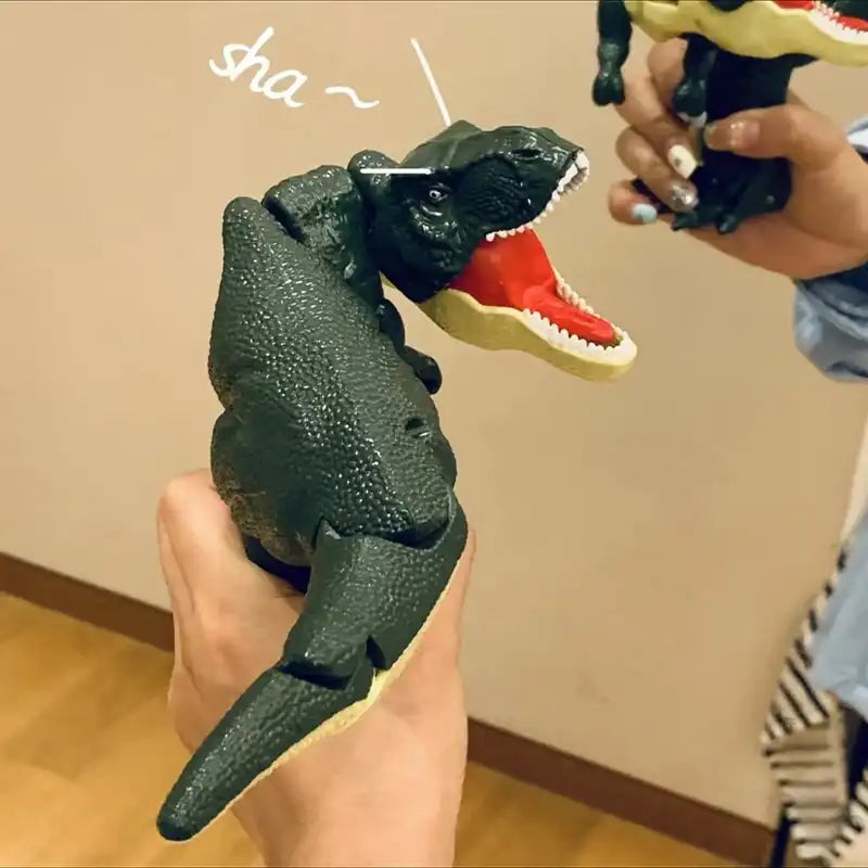 Children Decompression Dinosaur Toy Creative Hand-operated Telescopic Spring Swing Dinosaur Fidget Toys Christmas Gifts for Kids - MEACAOFG