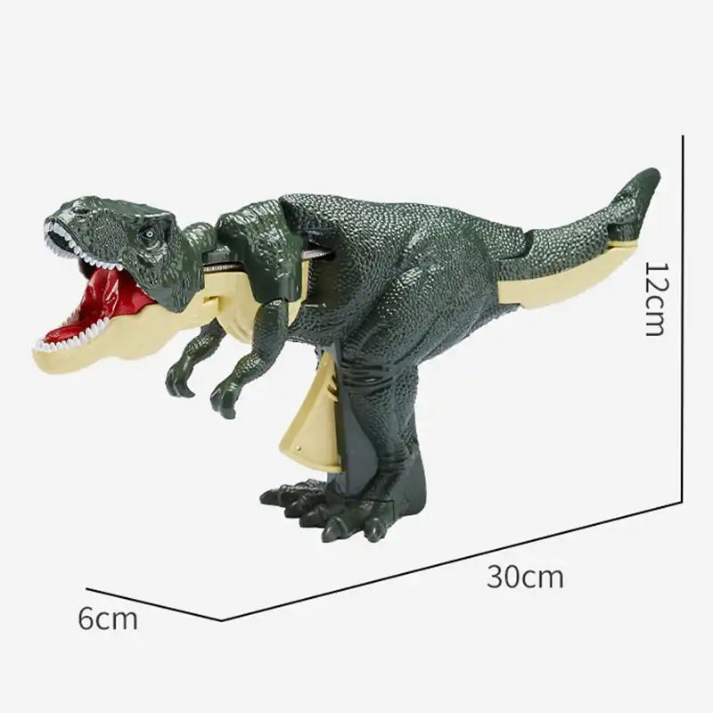 Children Decompression Dinosaur Toy Creative Hand-operated Telescopic Spring Swing Dinosaur Fidget Toys Christmas Gifts for Kids - MEACAOFG