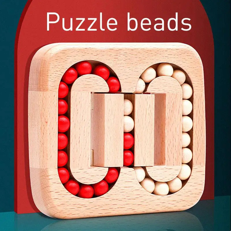 Wooden Puzzle Ball Toys Luban Lock for Children Educational Early - MEACAOFG