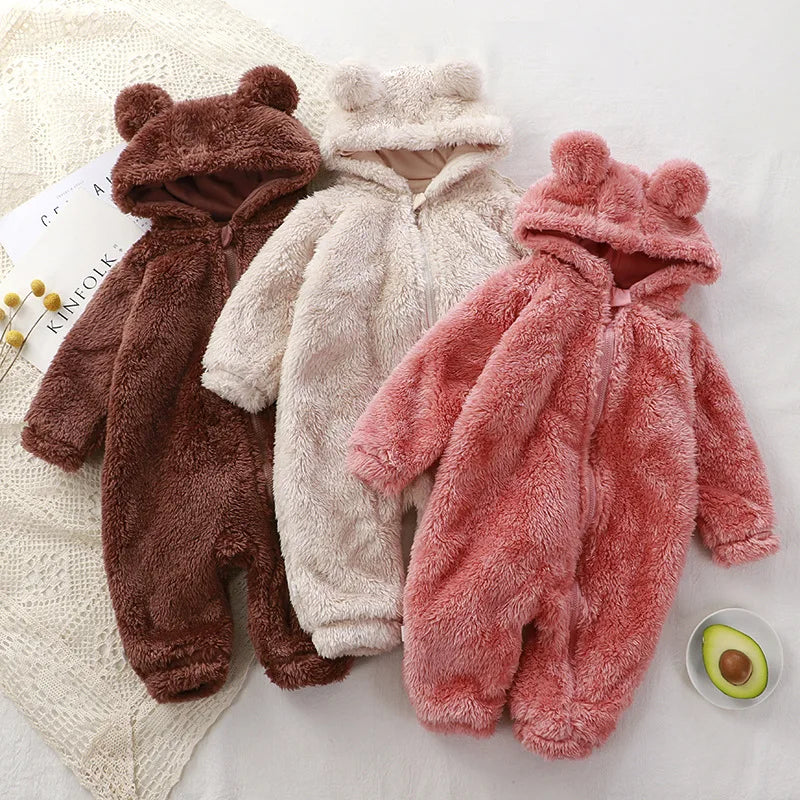 Winter Baby Romper