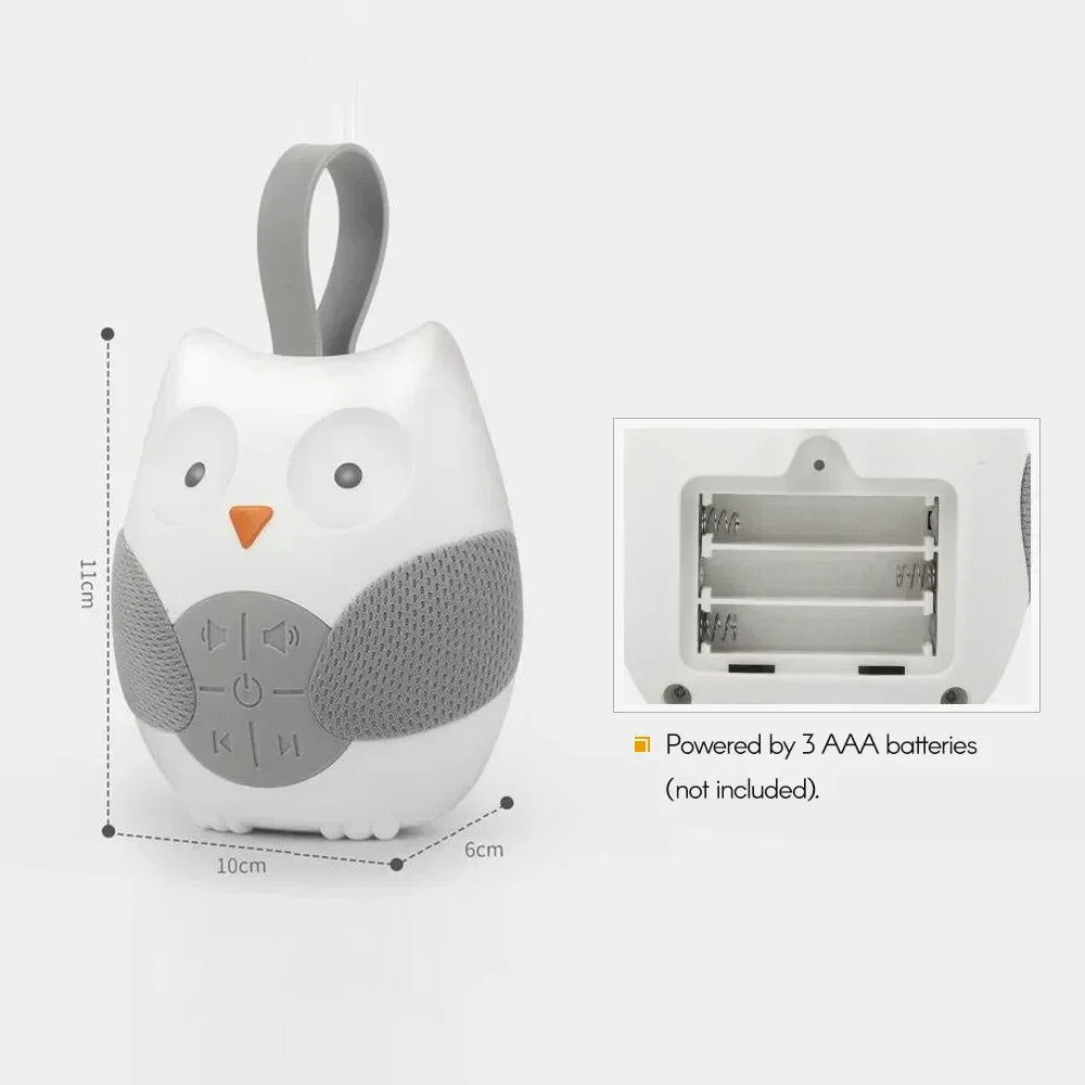 Sleep Aid Portable Owl White Noise Machine