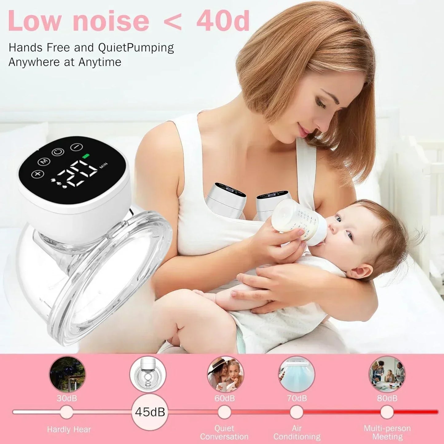 Electric Wearable Breastmilk Pump