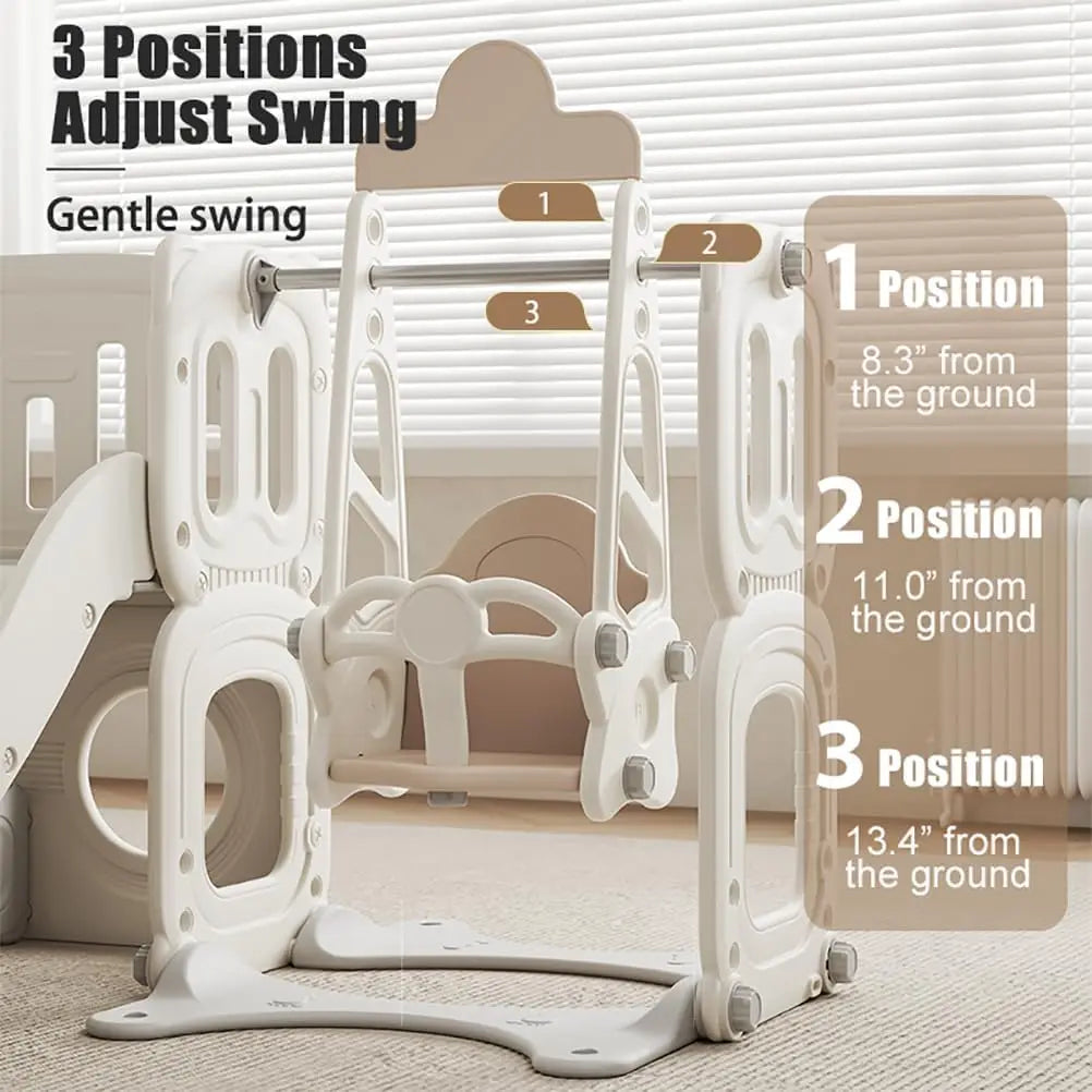 Toddler Slide with Swing - Playpen