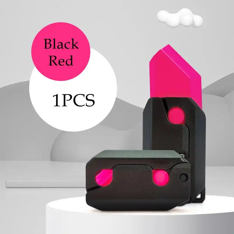 3D Printed Radish Toy Knife 3D Luminous Carrot Gravity Knife Fidget Toys Children Decompression Push Card Toy 3D Printing Glowing Carrot Knife Christmas Toy - MEACAOFG