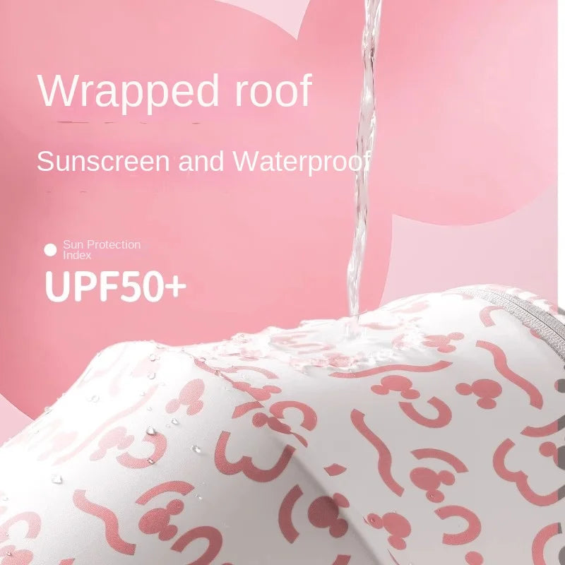 Pink Newborn Stroller