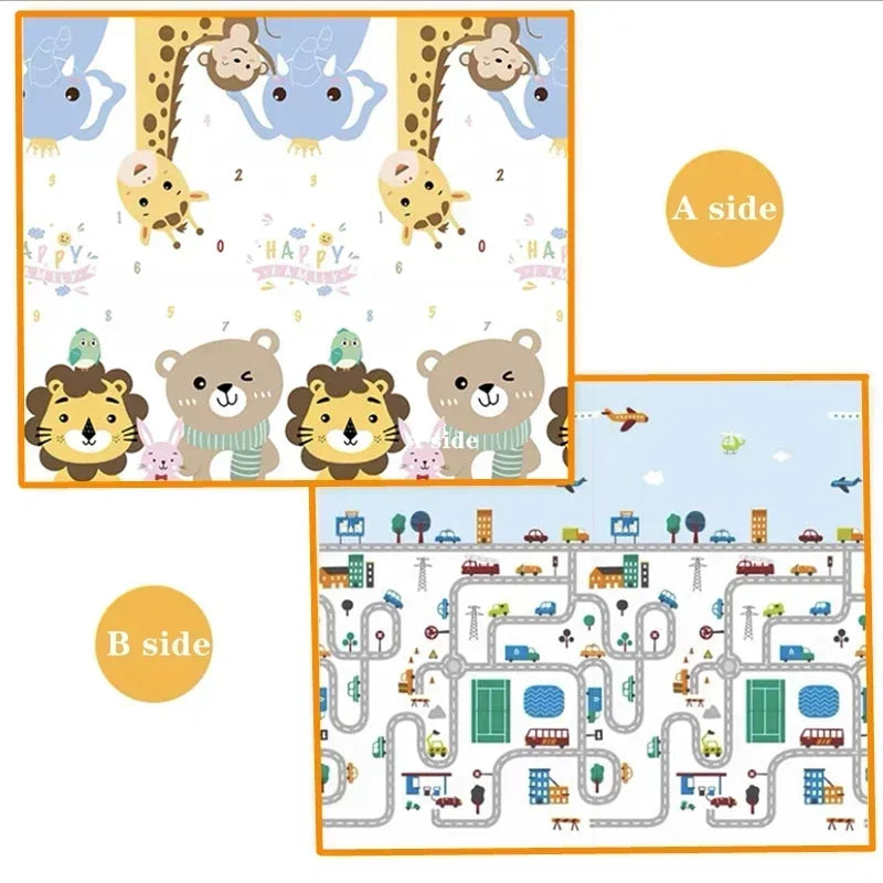 Non-toxic Baby Game Mat 200x180cm