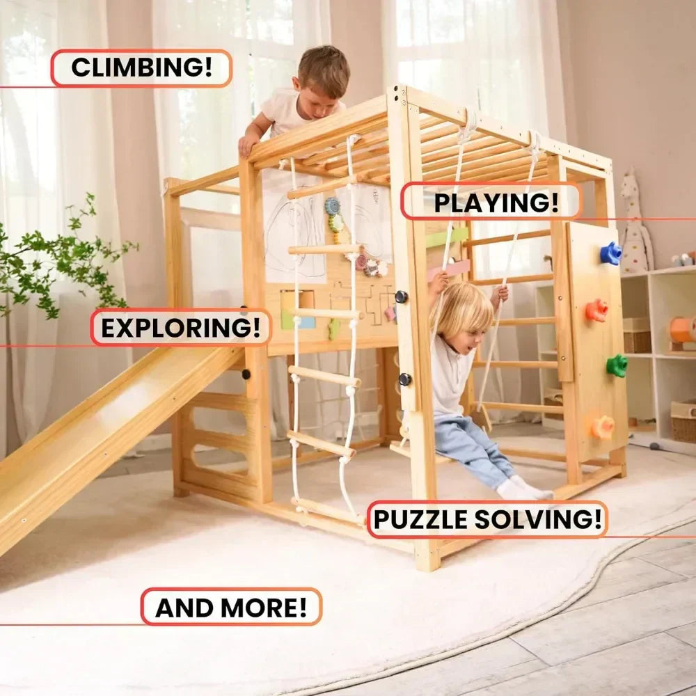 Alpine Wooden Jungle Gym Playpen