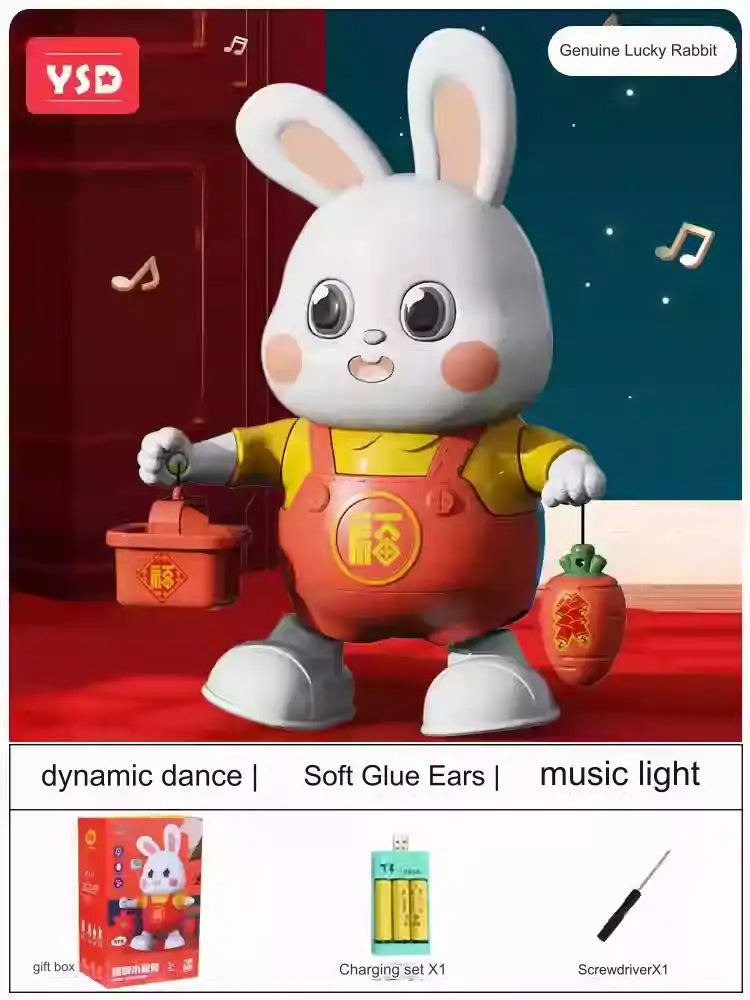 Singing and Dancing Bunny Practice Heads Up Training Baby Toys