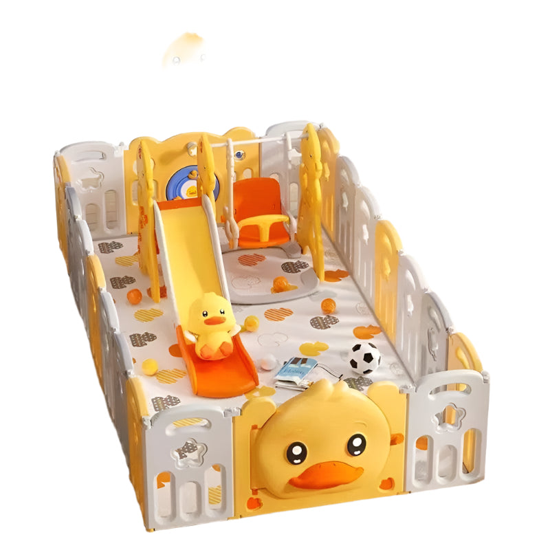Baby Play Pen With Basketball Hoop