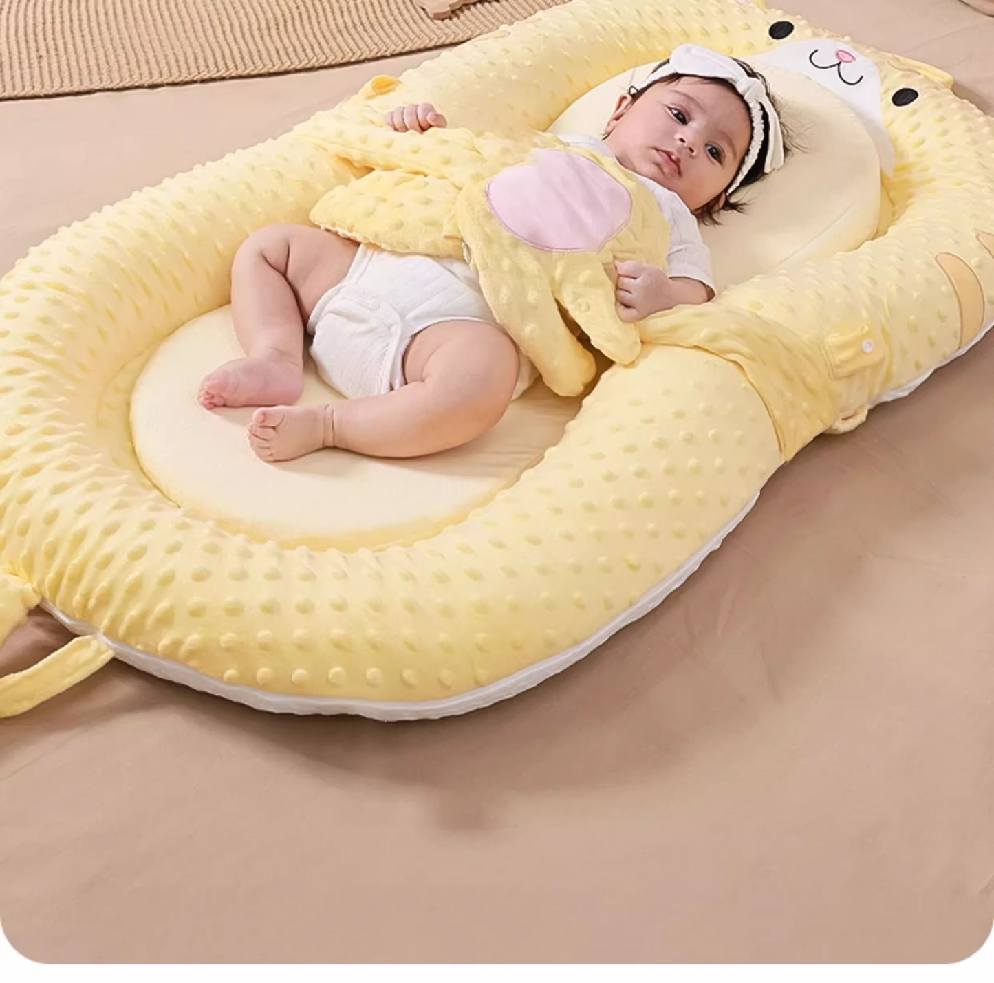 Premium Baby Soothing Bed - Comfort Sleep Solution for Newborns & Infants