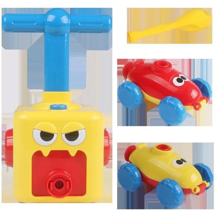 šFun Packed Balloon Car Toy Pump Setš„