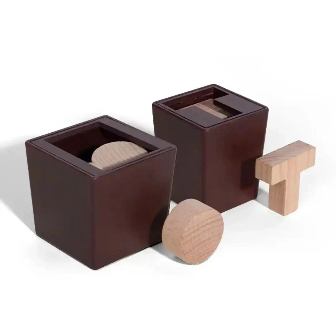 MEACAOFG 6 Round Boxes for kids puzzle games