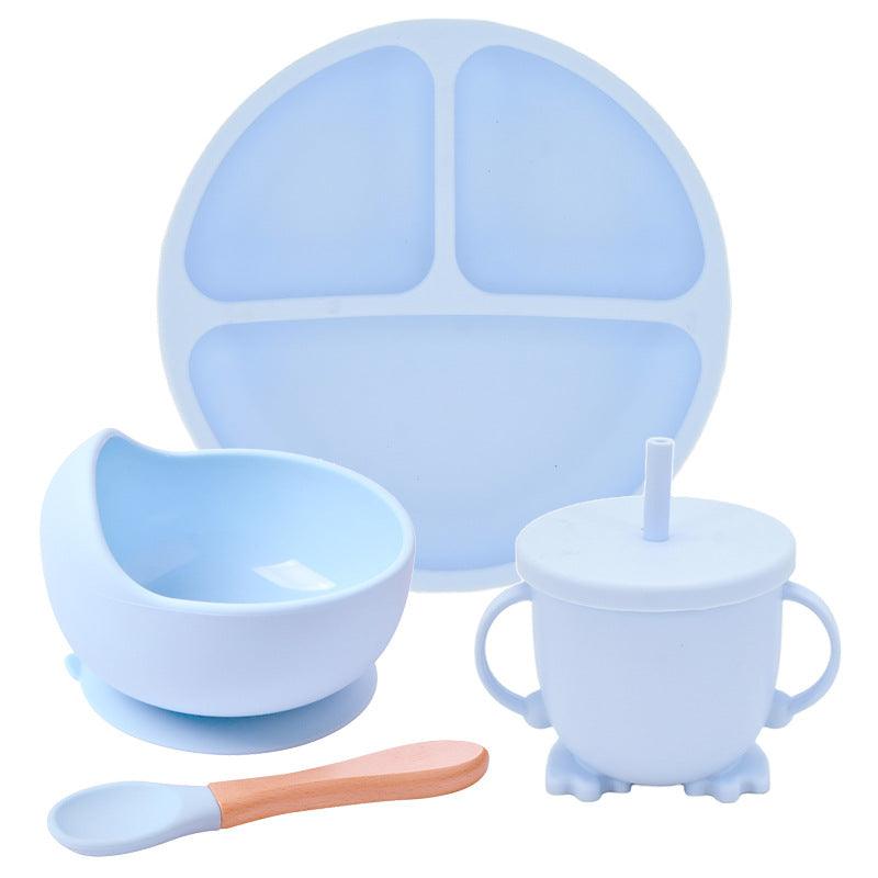 Silicone Suction Cup Dinner Plate Set