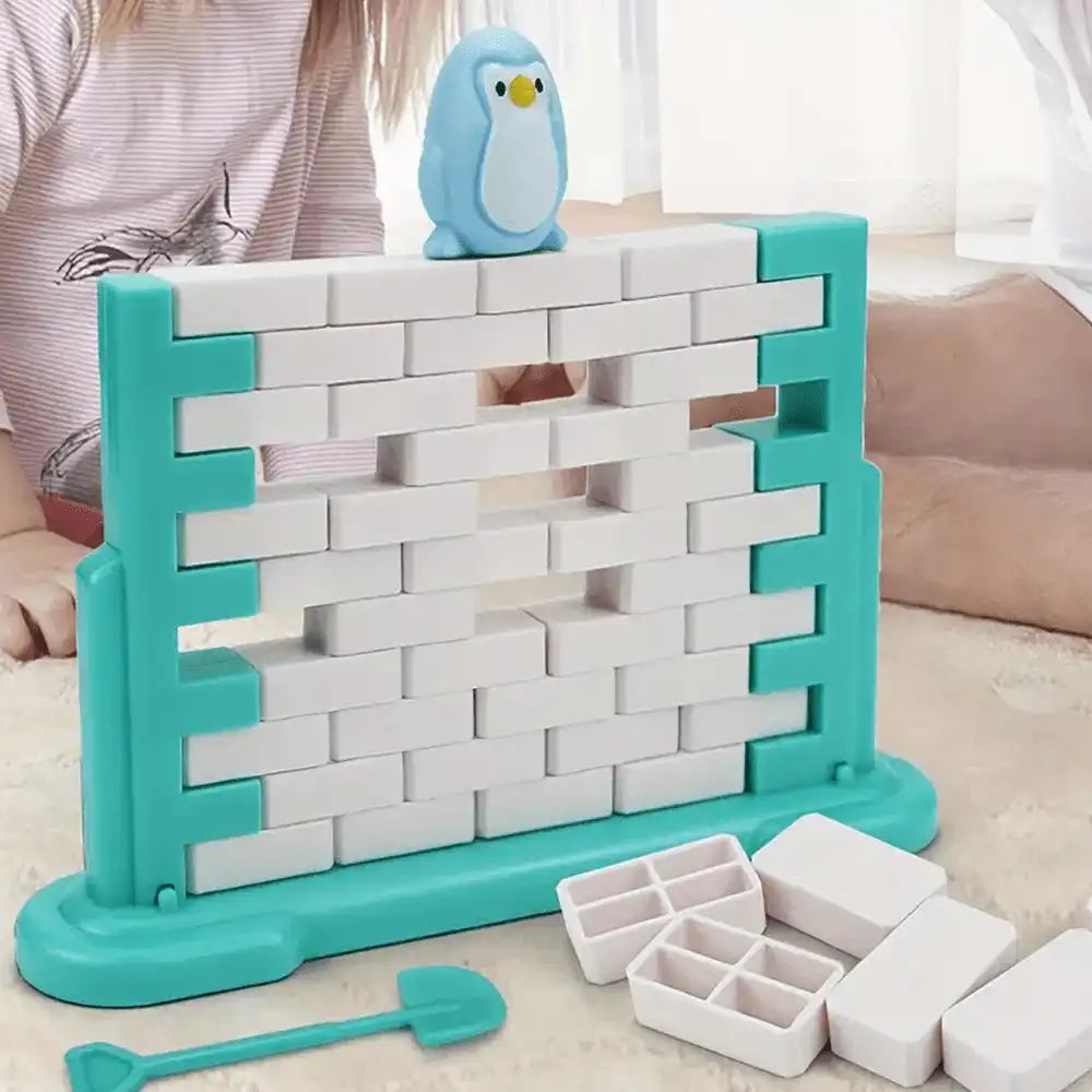 WEIQUEEN Children's Wall-breaking, Pushing, And Building Blocks, Kindergarten Early Education Parent-child Games, Fun Interactive Puzzle Board Games Toys,Creative Parent-child Interactive Table Toys