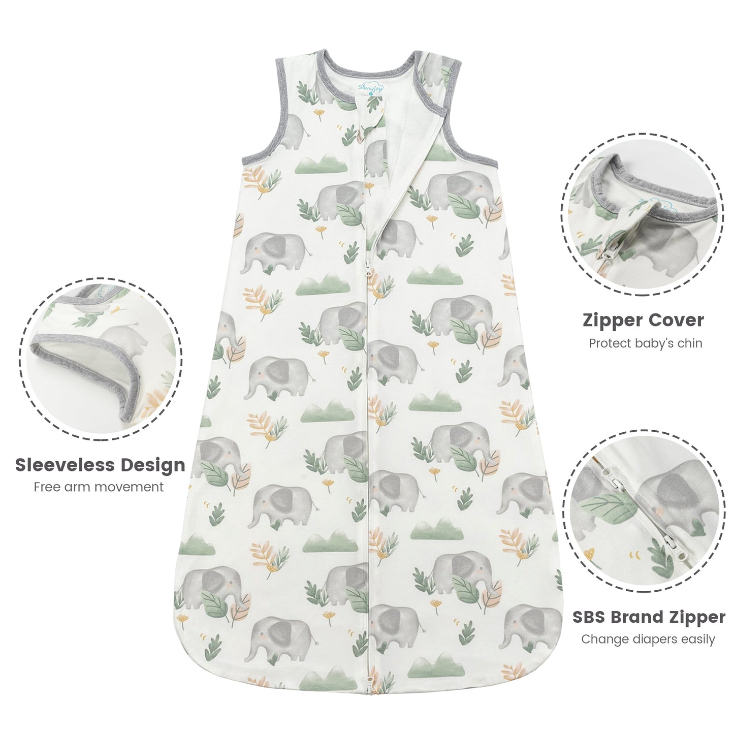 1.0 TOG Bamboo Baby Sleeping Bag 0-18 Months