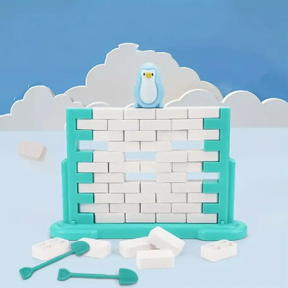 WEIQUEEN Children's Wall-breaking, Pushing, And Building Blocks, Kindergarten Early Education Parent-child Games, Fun Interactive Puzzle Board Games Toys,Creative Parent-child Interactive Table Toys