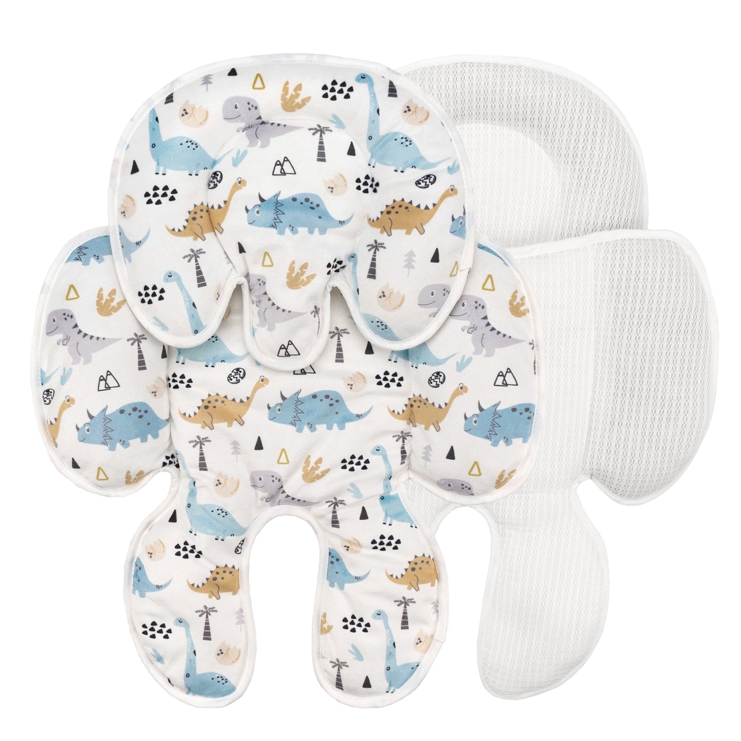 Car Seat Head Body Support, Detachable Newborn Infant Car Seat Insert