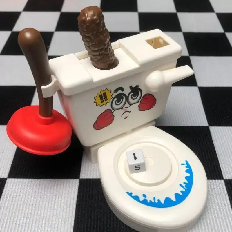 Jet Toilet Trick Toy Funny Casual Party Couple Interactive Game Trick Party Entertainment Toy - MEACAOFG