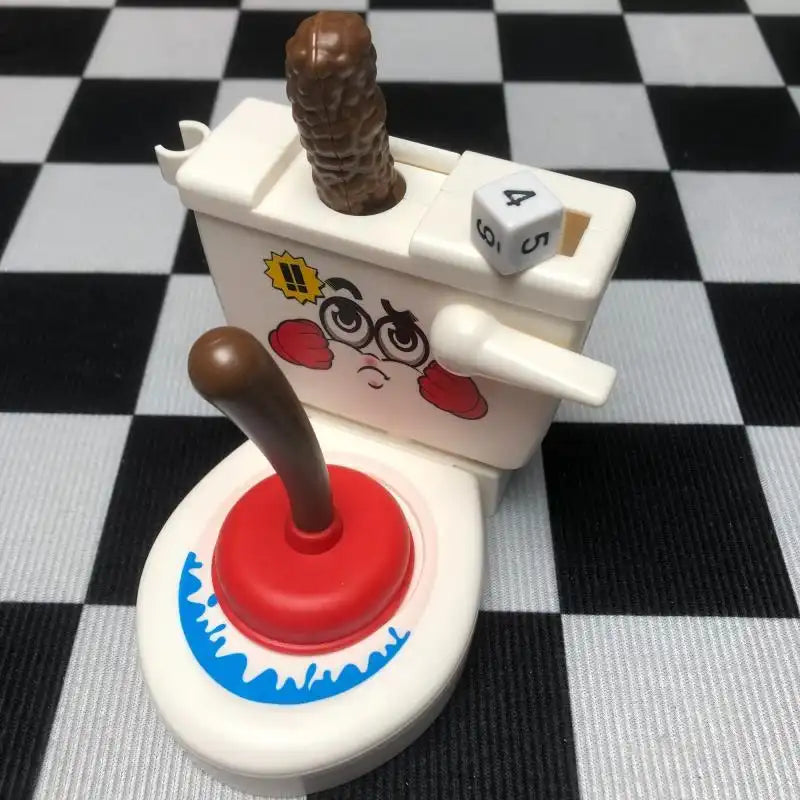 Jet Toilet Trick Toy Funny Casual Party Couple Interactive Game Trick Party Entertainment Toy - MEACAOFG