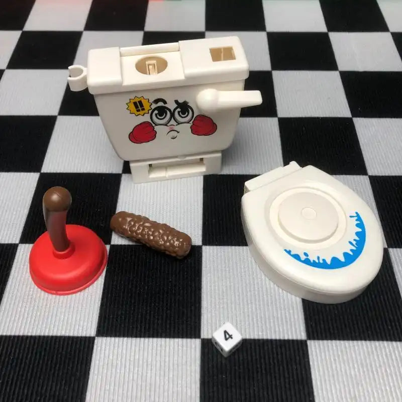 Jet Toilet Trick Toy Funny Casual Party Couple Interactive Game Trick Party Entertainment Toy - MEACAOFG