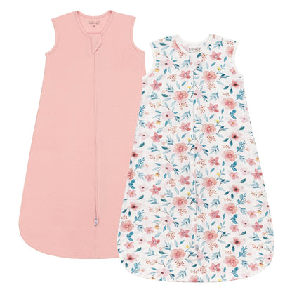 0.5 TOG 2 Pack 95% Bamboo Baby Sleep Sack 0-18 Months