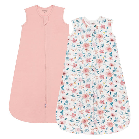 0.5 TOG 2 Pack 95% Bamboo Baby Sleep Sack 0-18 Months