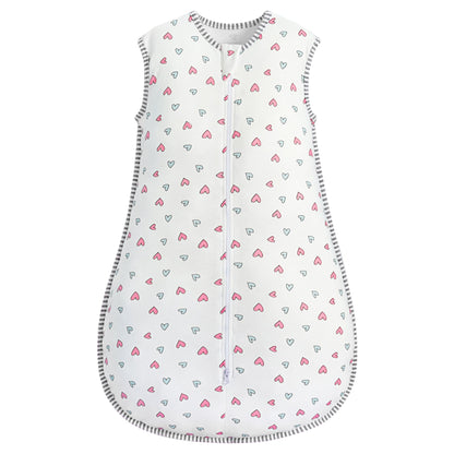 1.0 Tog Newborn Sleeveless Sleep Sack 100% Cotton 0-18 Months