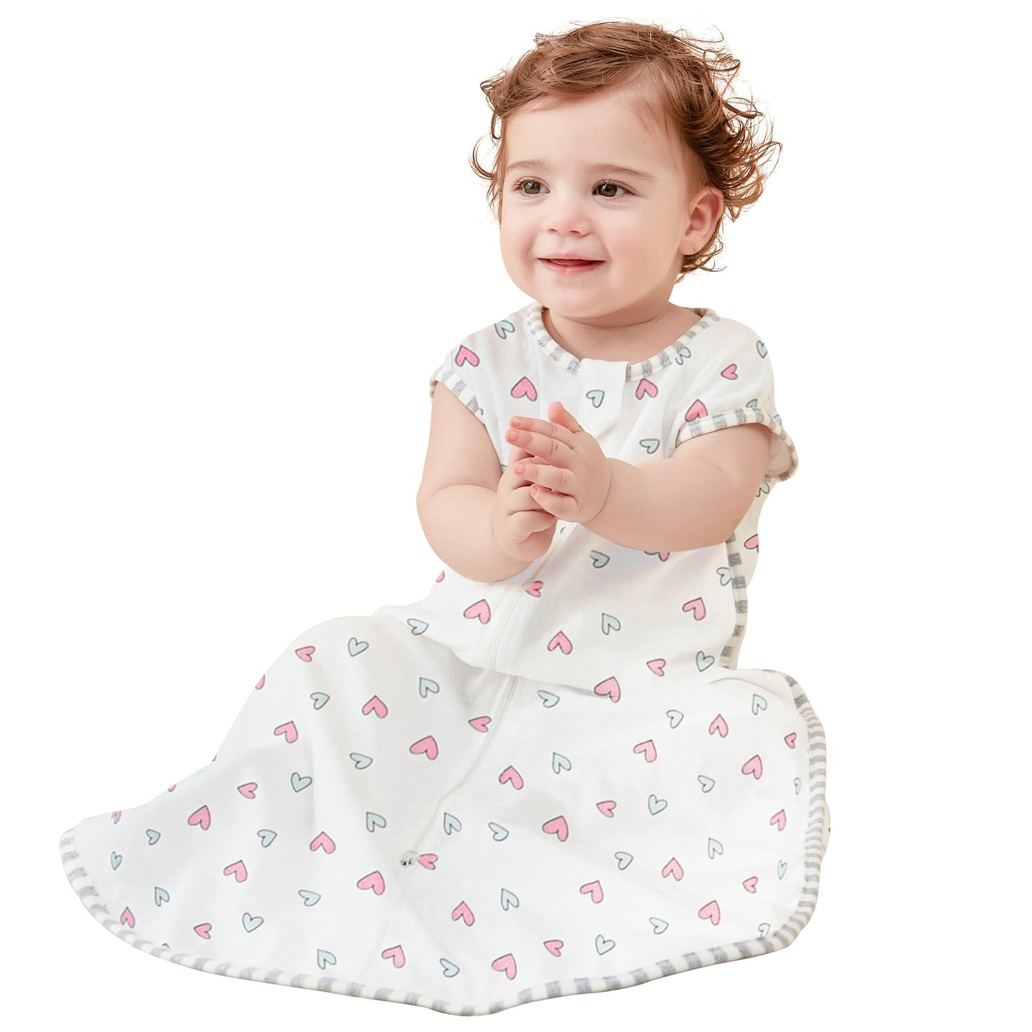 1.0 Tog Newborn Sleeveless Sleep Sack 100% Cotton 0-18 Months