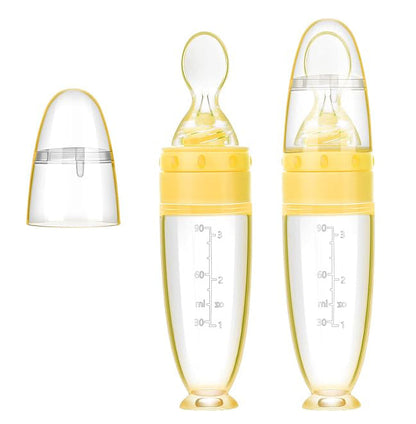 2-piece silicone spoon with stand base