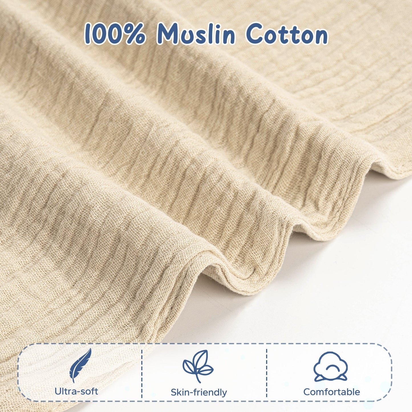 Muslin Cotton Security Blanket