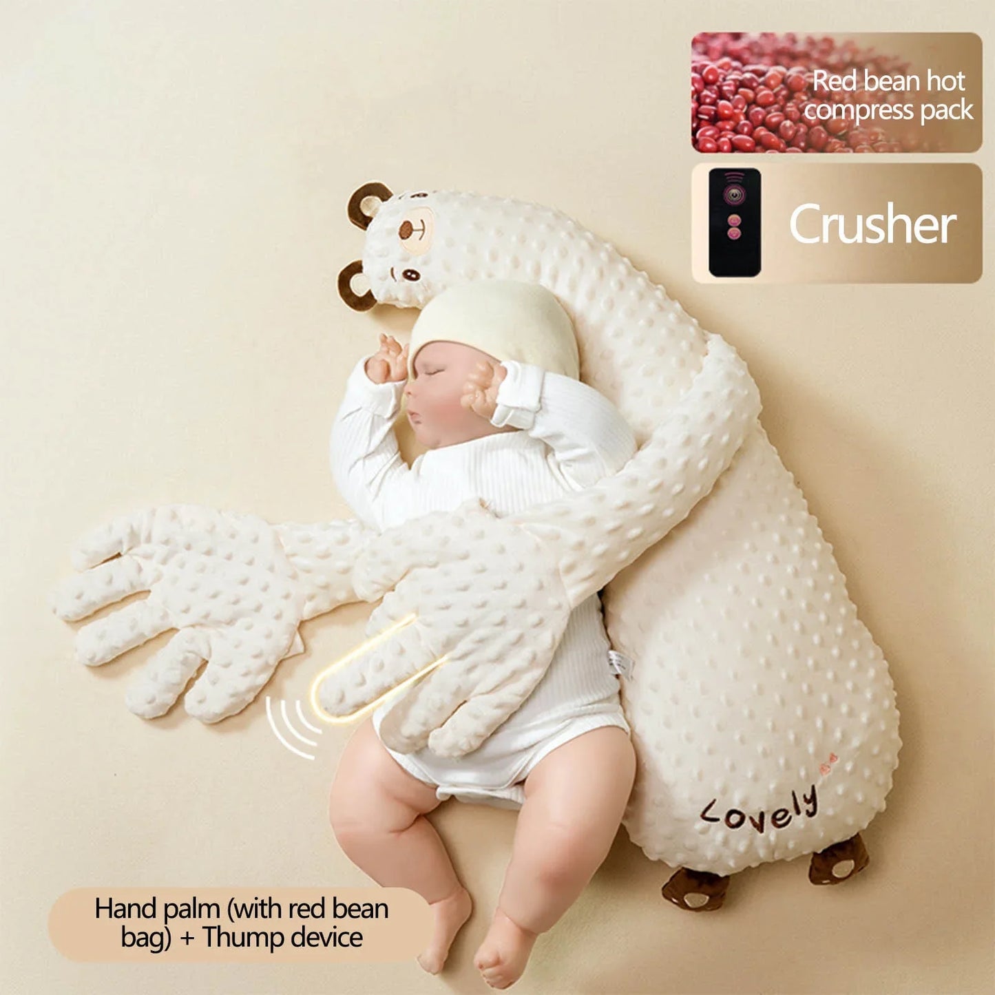 3 Levels Adjustable Simulation of Mother's Automatic Palm Slapping