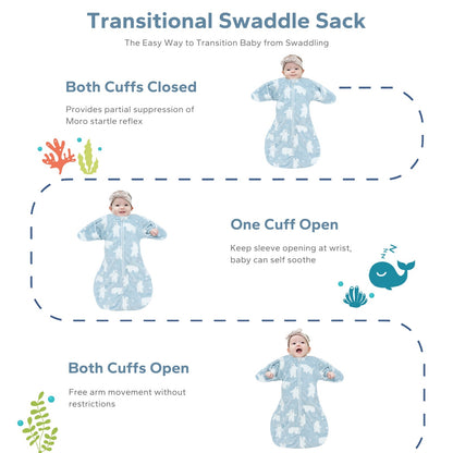 2.5 Tog Fleece Winter Transition Sleep Sack For 3-12 Months