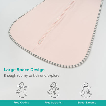 2 Way Zipper Muslin 100% Cotton Toddler Wearable Blanket