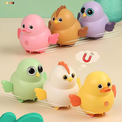 Cute Swinging Magnetic Walking Chicken Squad Toy