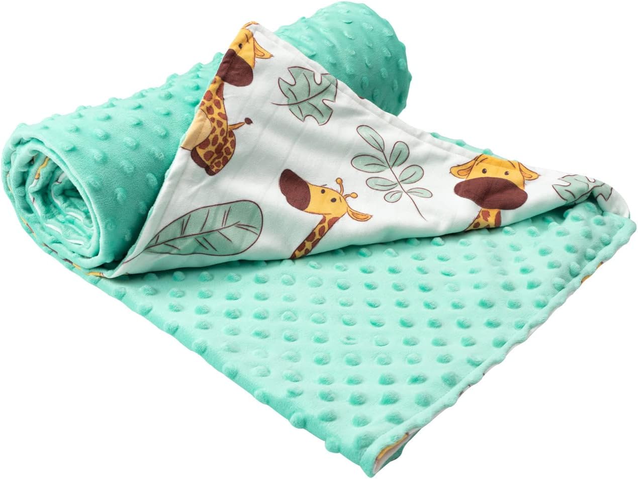 Baby Blankets for Girls and Boys Soft Plush Receiving Blanket Double Layer