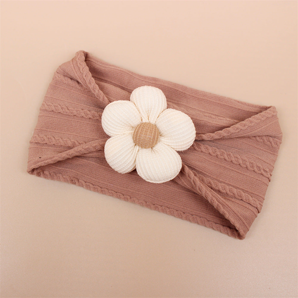 2 Pcs Baby Flower Headbands