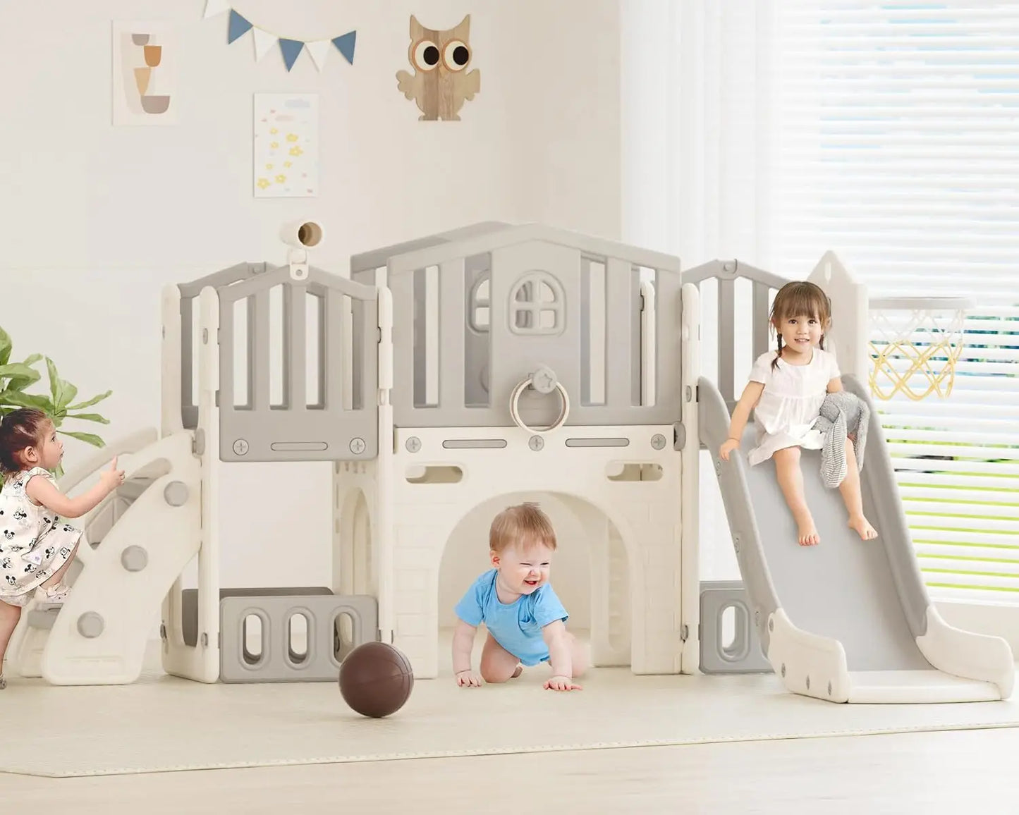Toddler Slide Playpen