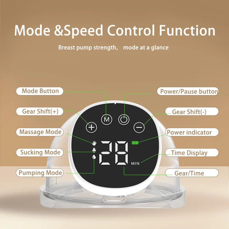 Electric Wearable Breastmilk Pump