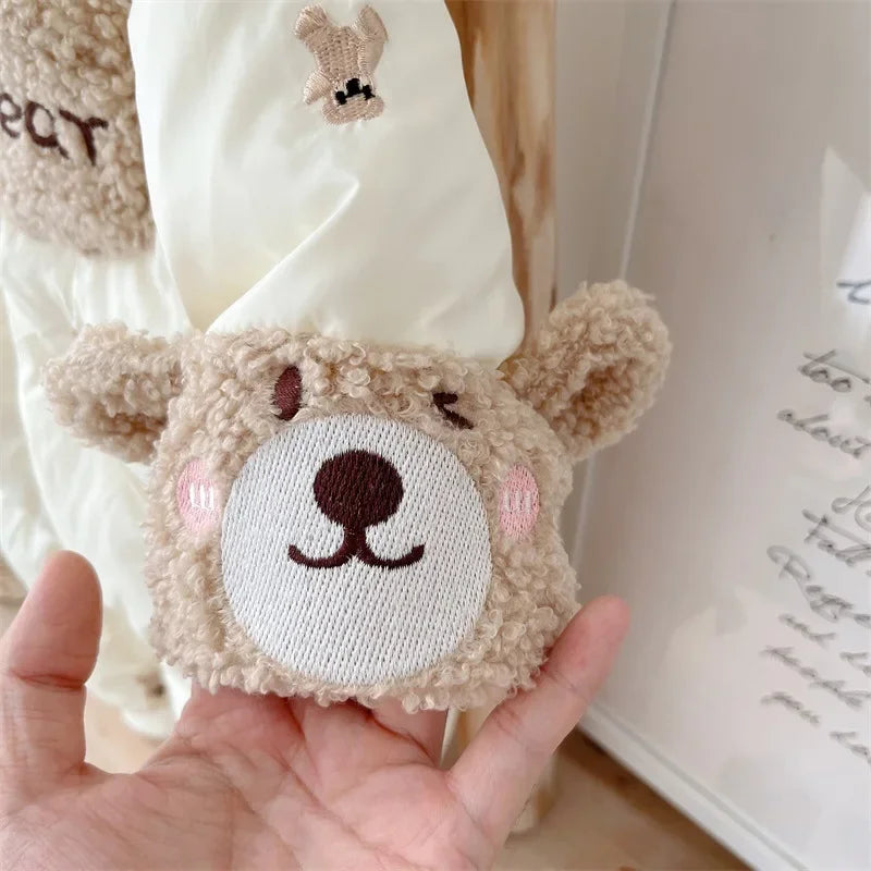 Winter Bear Baby Jumpsuit