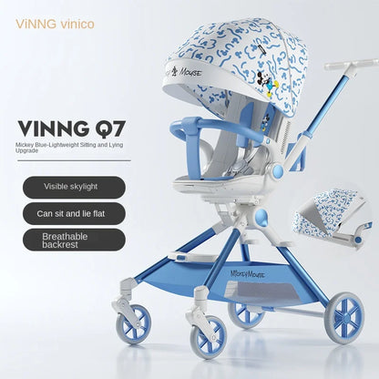 Pink Newborn Stroller